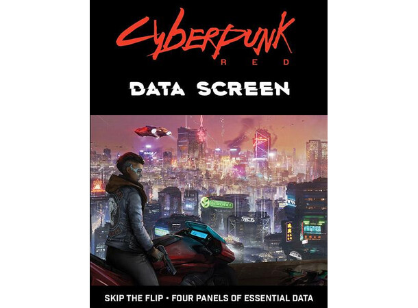 Cyberpunk Red RPG Game Master Screen 
