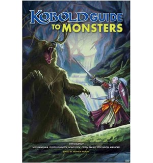 D&D 5E Kobold Guide to Monsters Uoffisielt Supplement - Kobold Press 