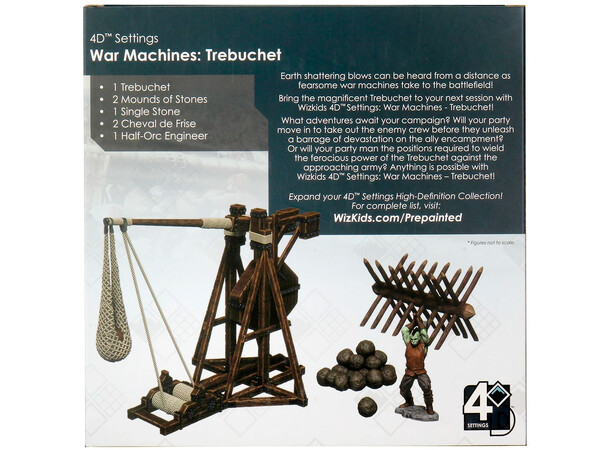 D&D Figur 4D Setting Trebuchet Dungeons & Dragons War Machines