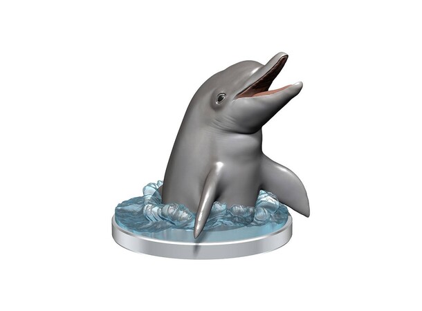 D&D Figur Deep Cuts Dolphins Dungeons & Dragons - Ej målad 