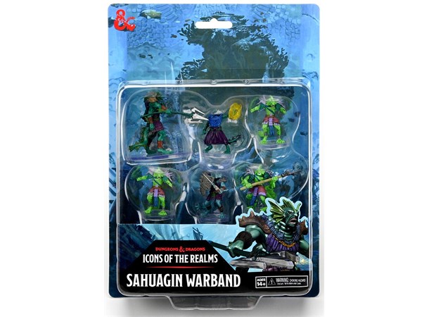 D&D Figur Icons Sahuagin Warband Dungeons & Dragons Icons of the Realms