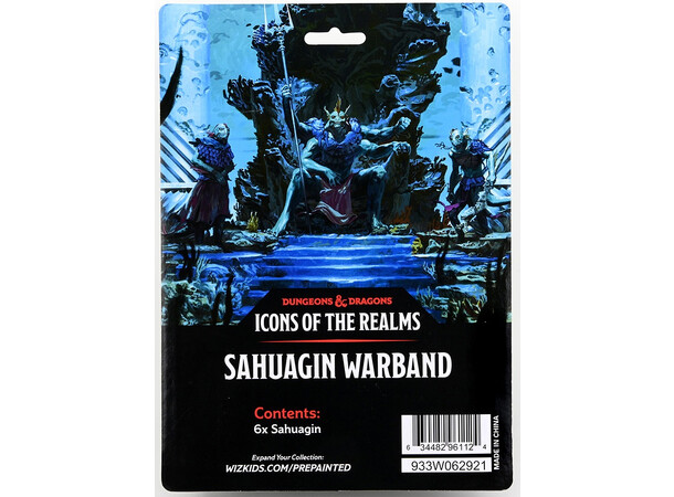 D&D Figur Icons Sahuagin Warband Dungeons & Dragons Icons of the Realms 