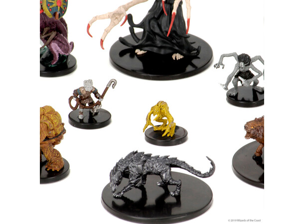 D&D Figur Icons Volos/Mordenkainen Brick Display - 8 bokser á 4 figurer per boks 