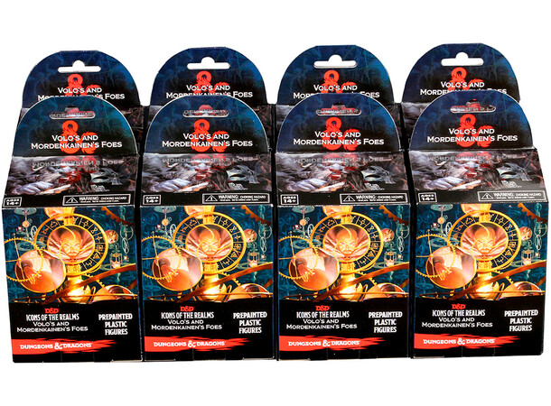 D&D Figur Icons Volos/Mordenkainen Brick Display - 8 bokser á 4 figurer per boks 