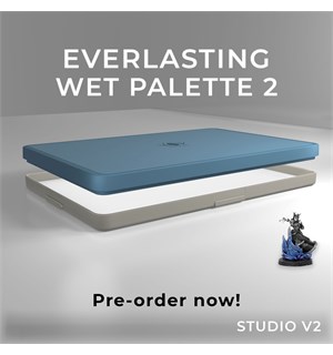 Everlasting Wet Palette Studio v2 RedGrass Games Våtpalett - 20.5 x 30.5cm 