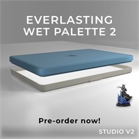 Everlasting Wet Palette Studio v2 RedGrass Games Våtpalett - 20.5 x 30.5cm