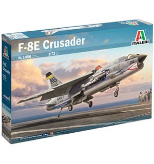 F-8E Crusader Italeri 1:72 Byggesett 