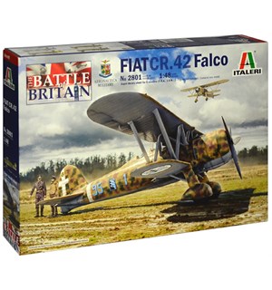 Fiat CR.42 Falco 1:48 Italeri Byggesett 