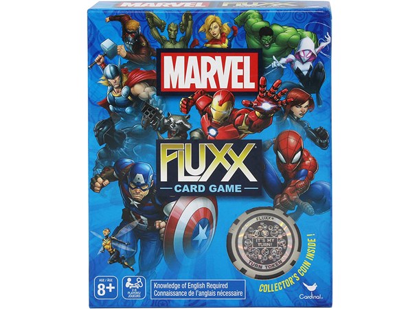 Fluxx Marvel Kortspill