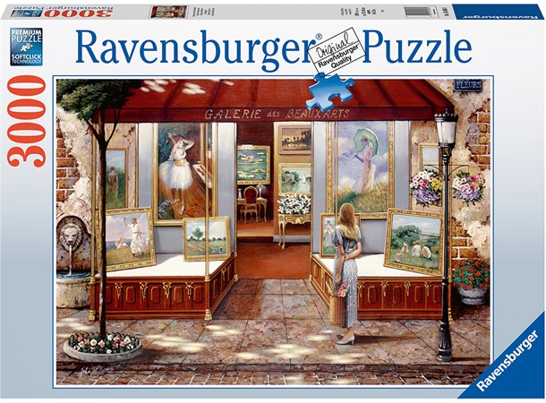 Gallery Fine Arts 3000 biter Puslespill Ravensburger Puzzle