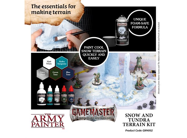 GameMaster Terrain Kit Snow & Tundra The Army Painter