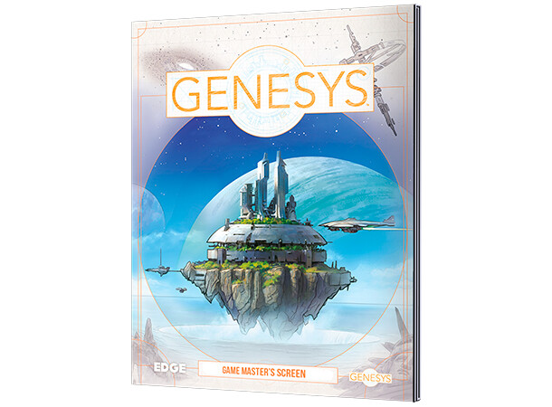 Genesys Game Masters Screen GM-skärm för spelmästare 