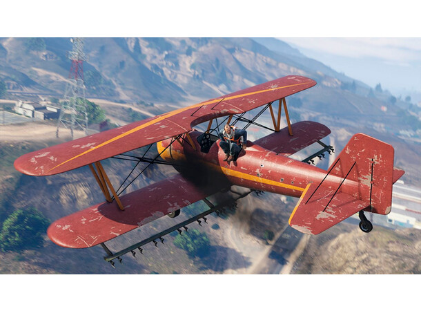 Grand Theft Auto 5 Premium Edition PS4 GTA 5/GTA V med GTA Online innhold 