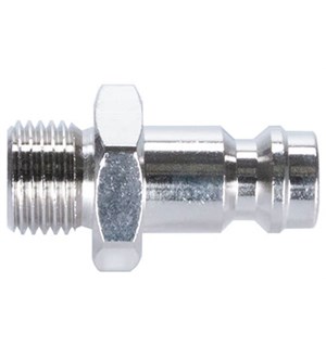 H&S Plug in Nipple 1/4" (nd 5.0mm) male Harder & Steenbeck item 106243 