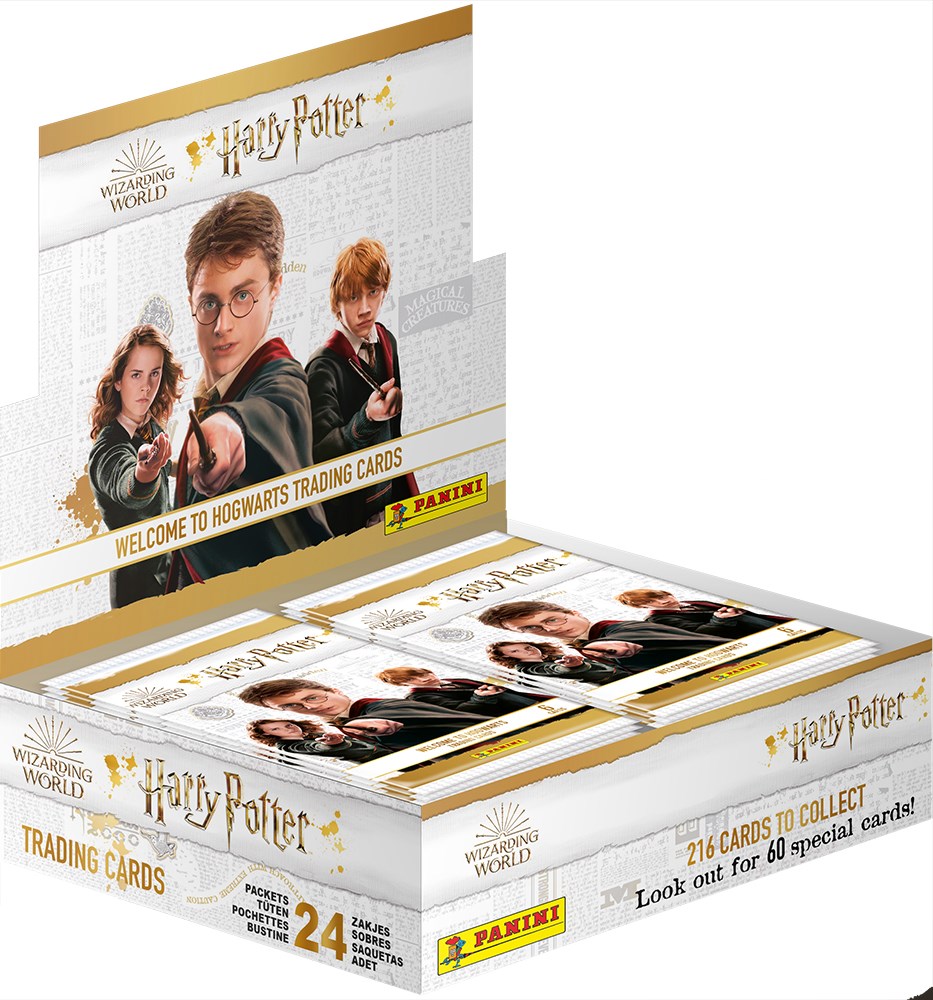 Harry Potter Trading Cards Display to Hogwarts 24