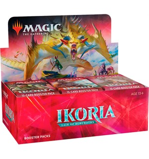 Magic Ikoria Lair of Behemoths Display 36 boosterpakker m/ Box Topper kort 