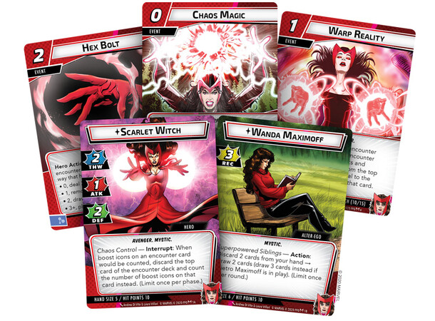Marvel Champions TCG Scarlet Witch Exp Expansion Marvel Champions The Card Game 
