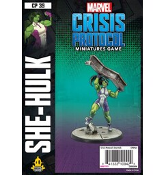 Marvel Crisis Protocol She Hulk Exp Utvidelse til Marvel Crisis Protocol