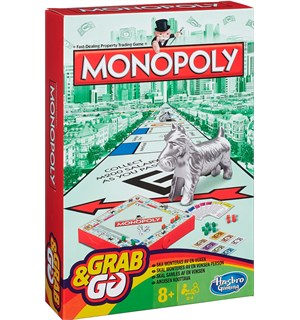 Monopoly Brettspill - Reiseutgave Norsk utgave 