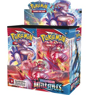 Pokemon Battle Styles Display 36 boosterpakker á 10 kort pr pakke 
