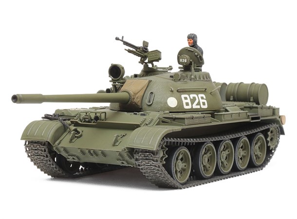 Russian Medium Tank T-55 Tamiya 1:48 Byggesett