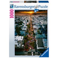 San Francisco Lombard 1000 biter Puslespill - Ravensburger Puzzle