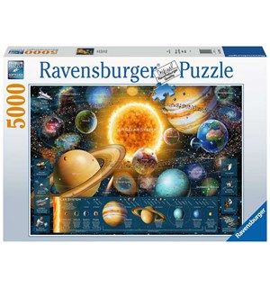 Solsystemet 5000 biter Puslespill Ravensburger Puzzle 