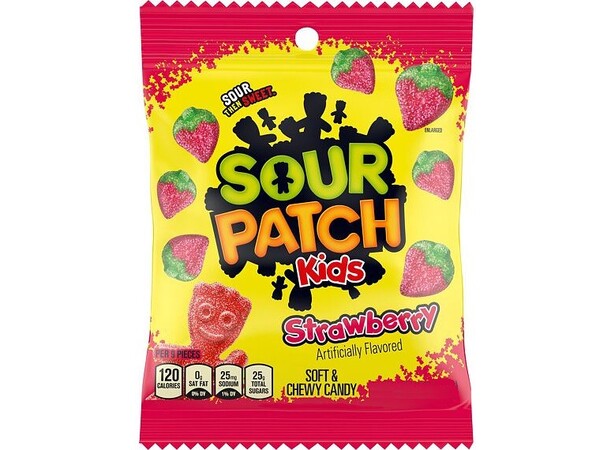 Sour Patch Strawberry 102g