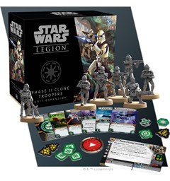 Star Wars Legion Phase II Clone Troopers Utvidelse til Star Wars Legion