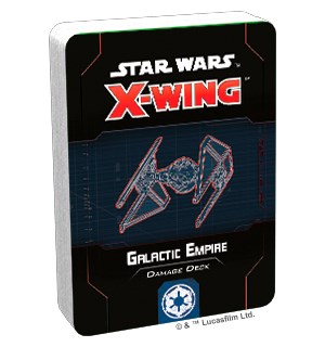 Star Wars X-Wing Galactic Empire Deck Damage Deck til X-Wing Second Edition 