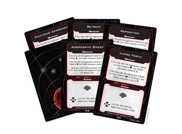 Star Wars X-Wing Trident Class Assault Utvidelse til Star Wars X-Wing 2nd Ed 