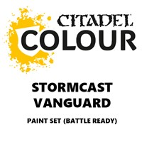 Stormcast Vanguard Paint Set Battle Ready Paint Set for din hær
