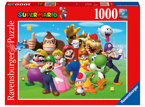 Super Mario 1000 bitar Pussel Ravensburger Puzzle 