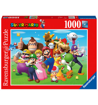 Super Mario 1000 biter Puslespill Ravensburger Puzzle