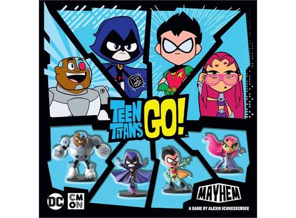 Teen Titans GO Mayhem Brettspill