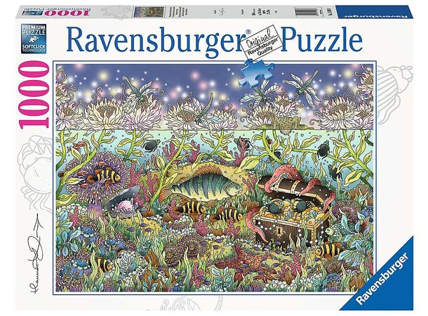 Underwater Kingdom 1000 biter Puslespill Ravensburger Puzzle