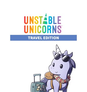 Unstable Unicorns Travel Ed Kortspill Travel Edition 