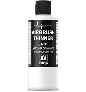 Vallejo Airbrush Thinner 200 ml Malingstynner 