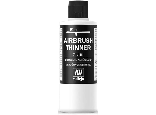 Vallejo Airbrush Thinner 200 ml Malingstynner