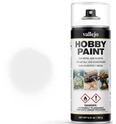 Vallejo Hobby Paint Spray White 400ml Sprayboks - Surface Primer