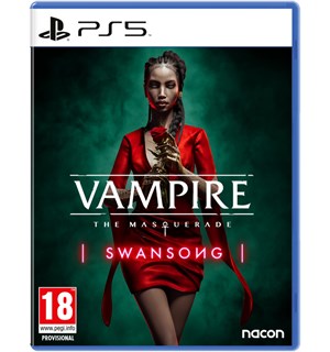 Vampire The Masquerade Swansong PS5 