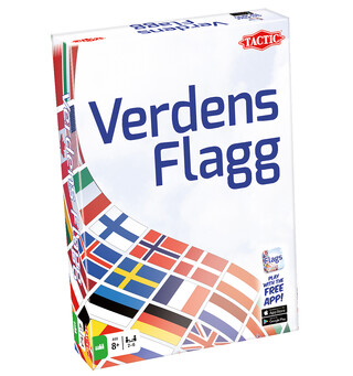 Verdens Flagg Brettspill Norsk utgave