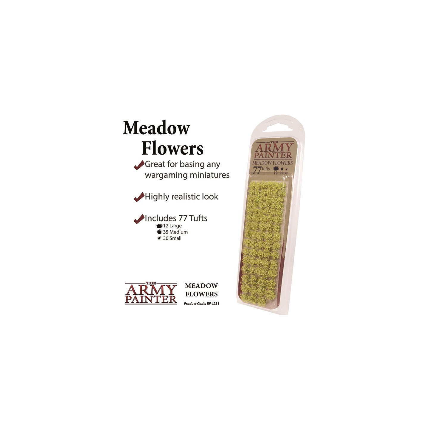 Army Painter Meadow Flowers Tuft Battlefields XP 4231