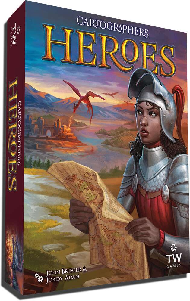 Cartographers Heroes Brettspill