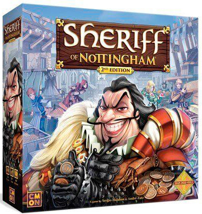 Sheriff of Nottingham 2nd Ed Brettspill Second Edition
