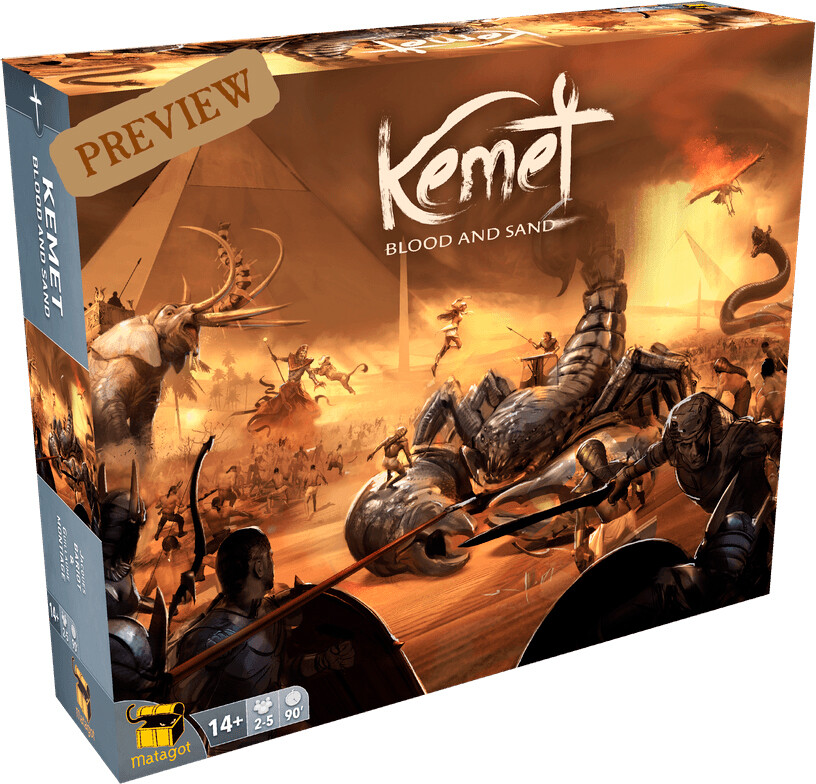 Kemet Blood & Sand Brettspill