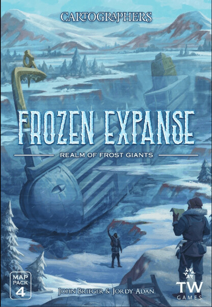 Cartographers Map Pack 4 Frozen Exp Utvidelse til Cartographers + Heroes