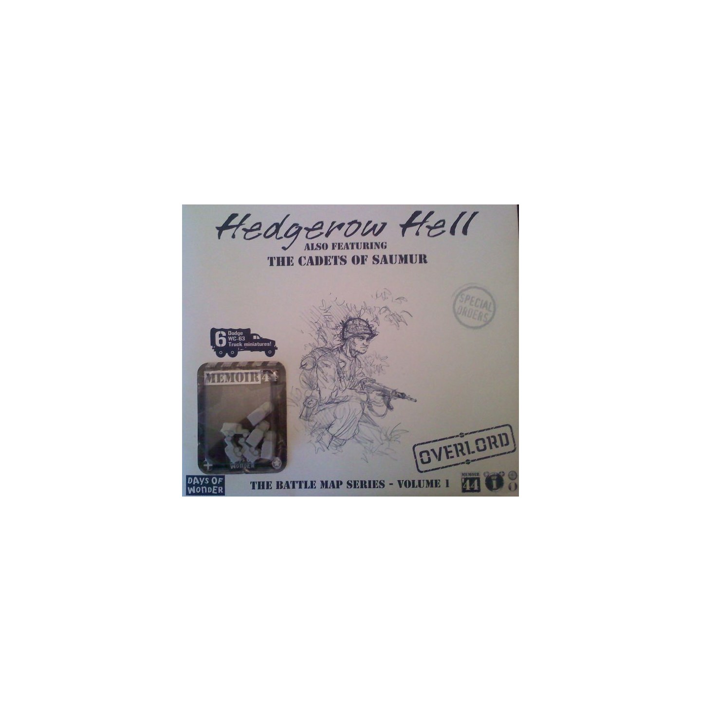 Memoir 44 Hedgerow Hell Expansion Utvidelse til Memoir 44