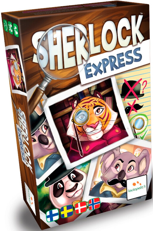 Sherlock Express Brettspill - Norsk