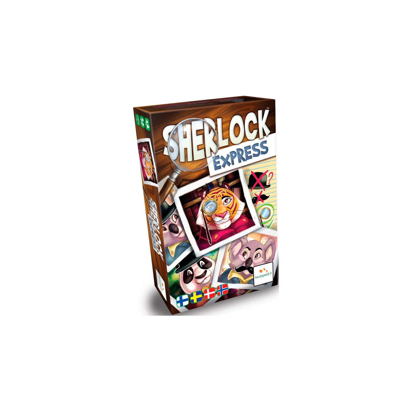 Sherlock Express Brettspill - Norsk